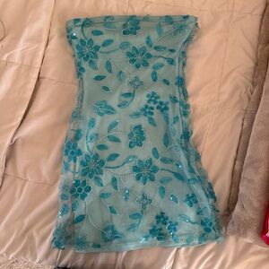 Peppermayo Aqua Blue Dress